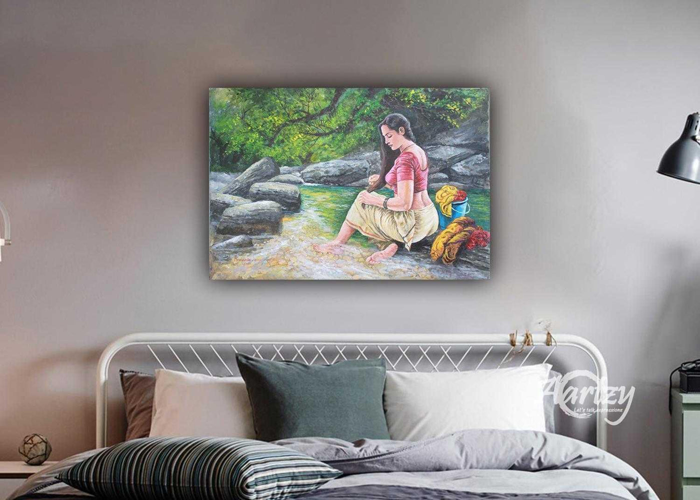 Serenity by the Stream