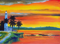 Sunset by the Sea
