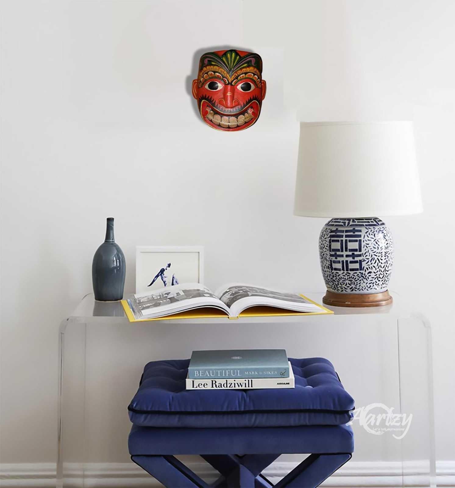 Kola Sanniya Mask - Vibrant Demon Series