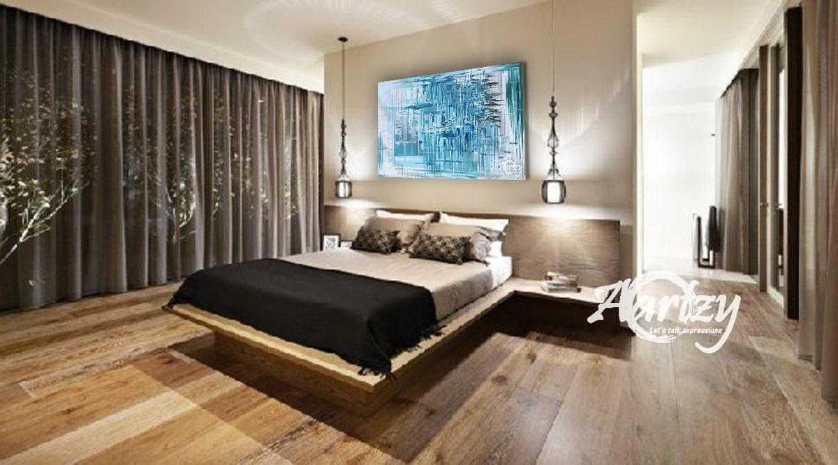 Turquoise Crisscross