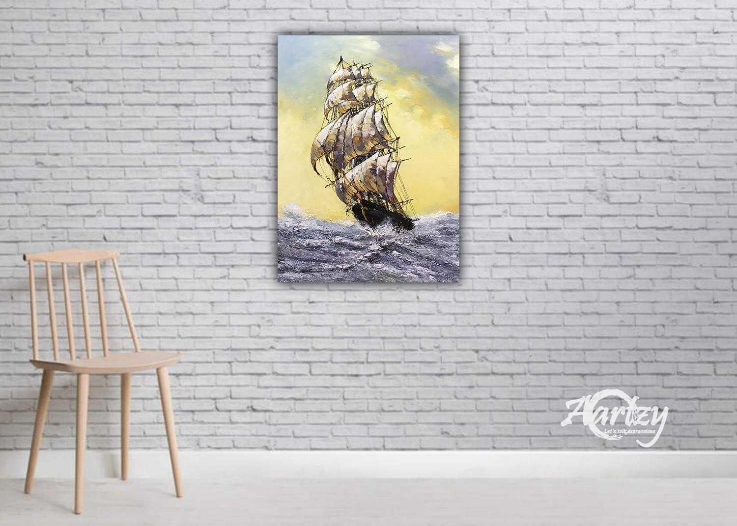 Set sail in to the sunset