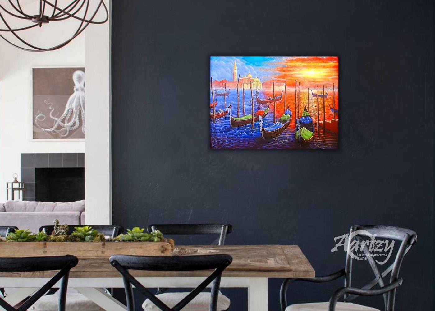 Venice Lagoon Sunset