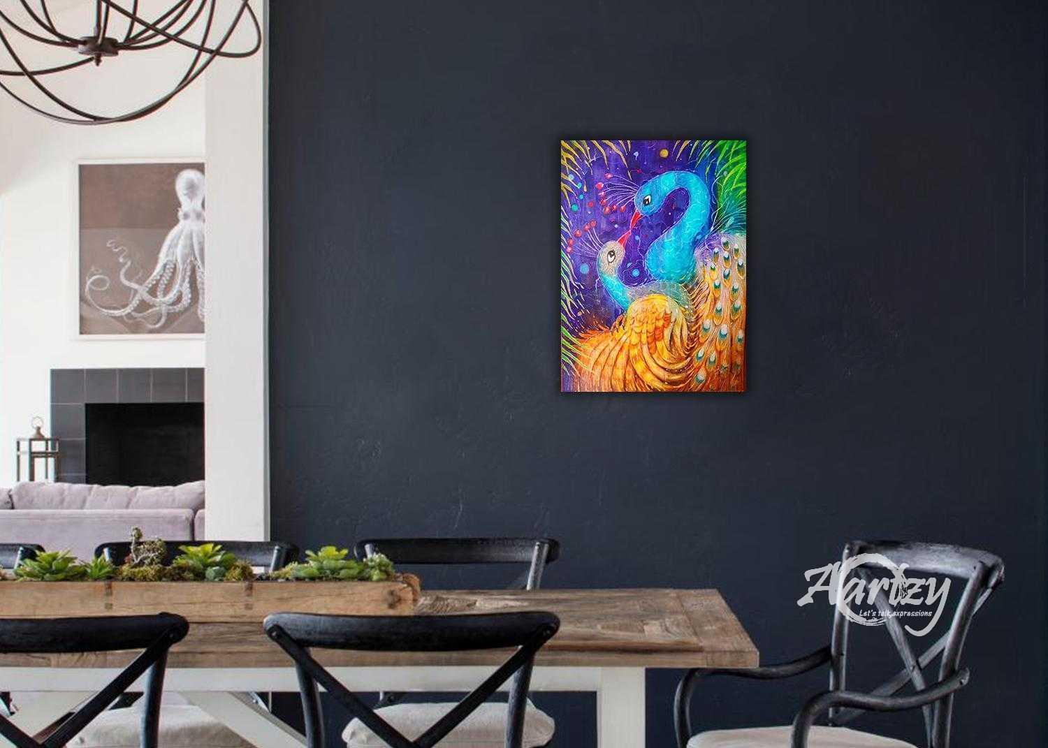 The Peacocks in Love II