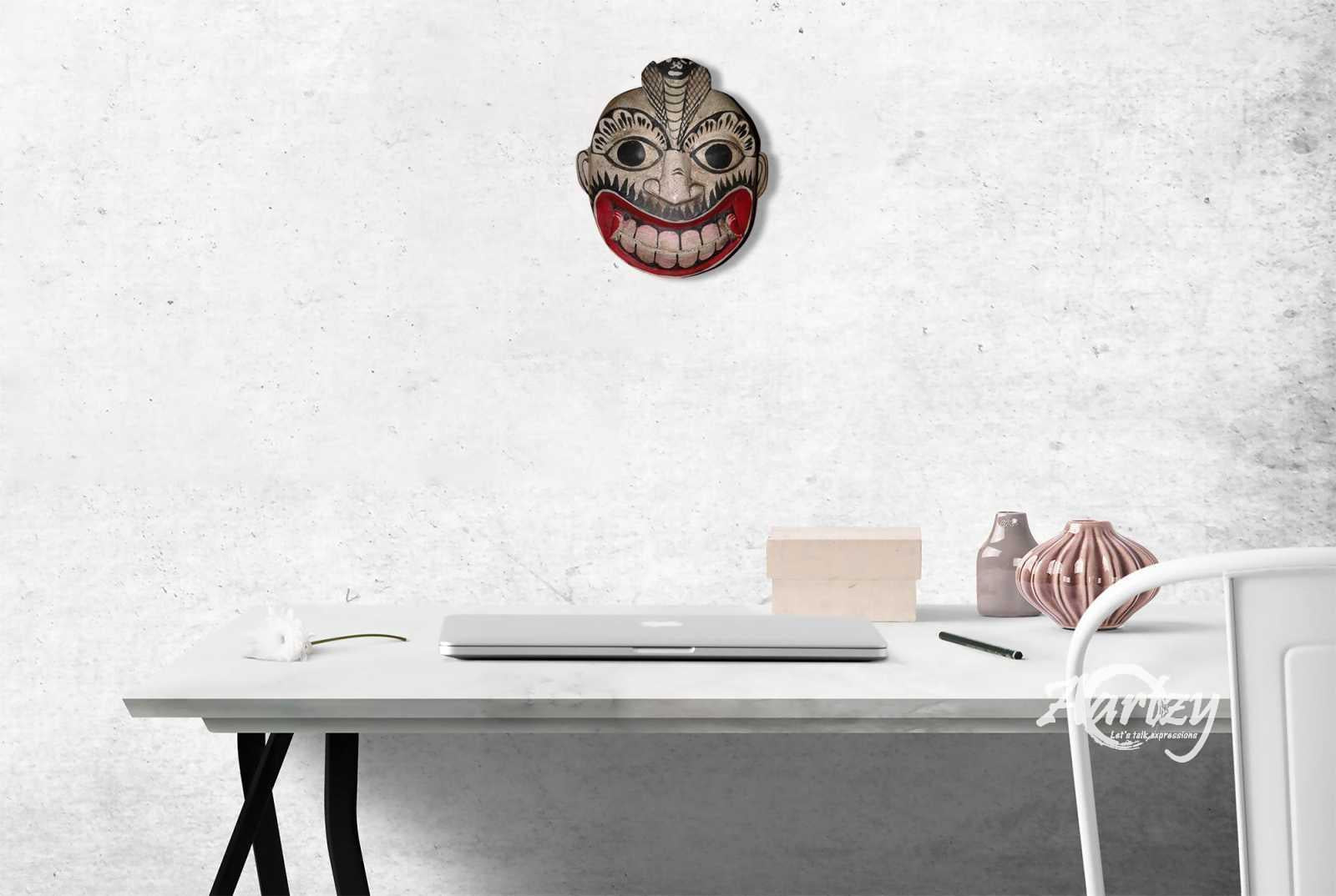 Amukku Sanniya Mask - Vibrant Demon Series