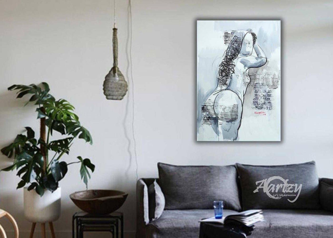 Freedom of Speech - Woman with Cat IV