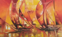 Sails at Sunset