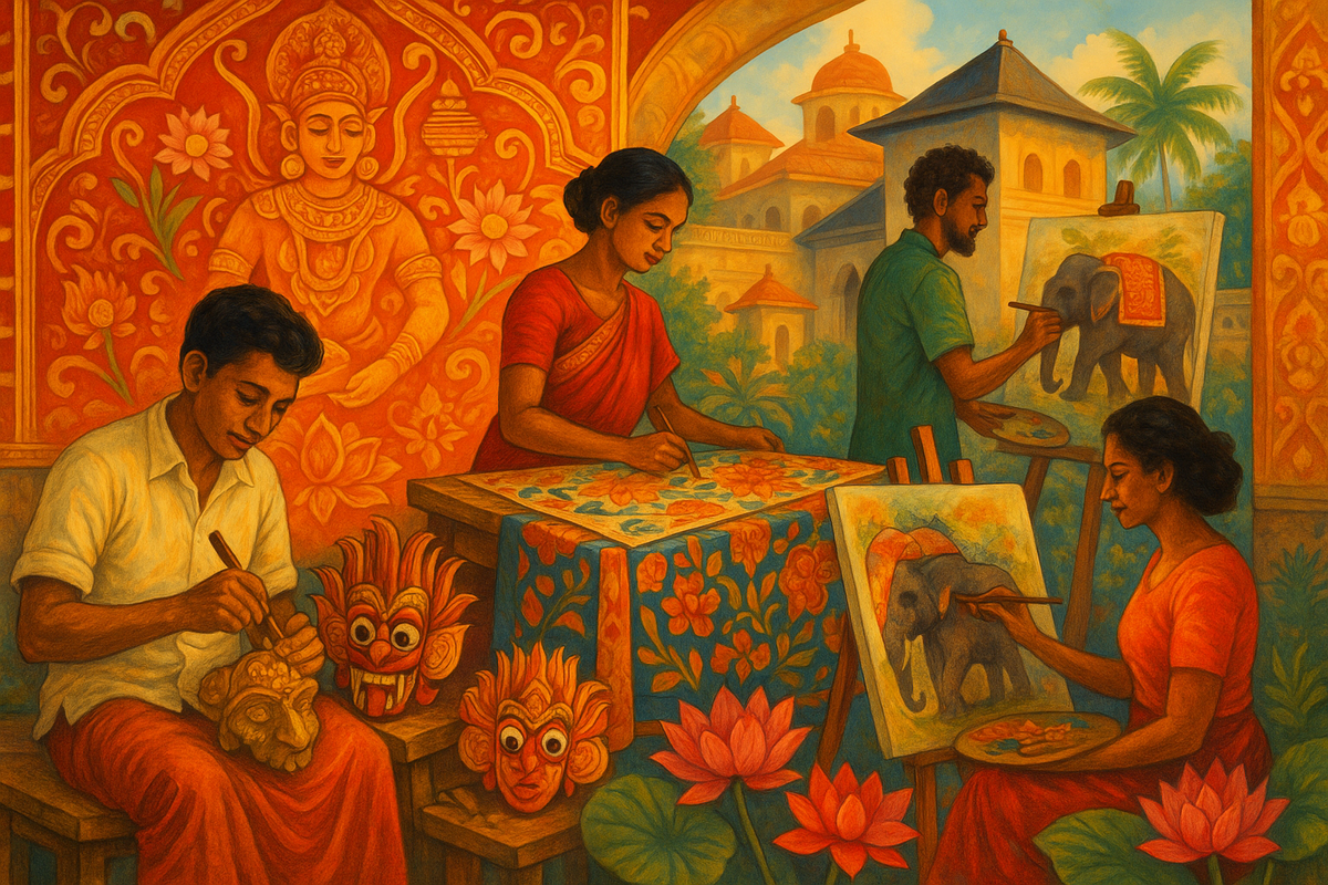 sri lankan artists theme