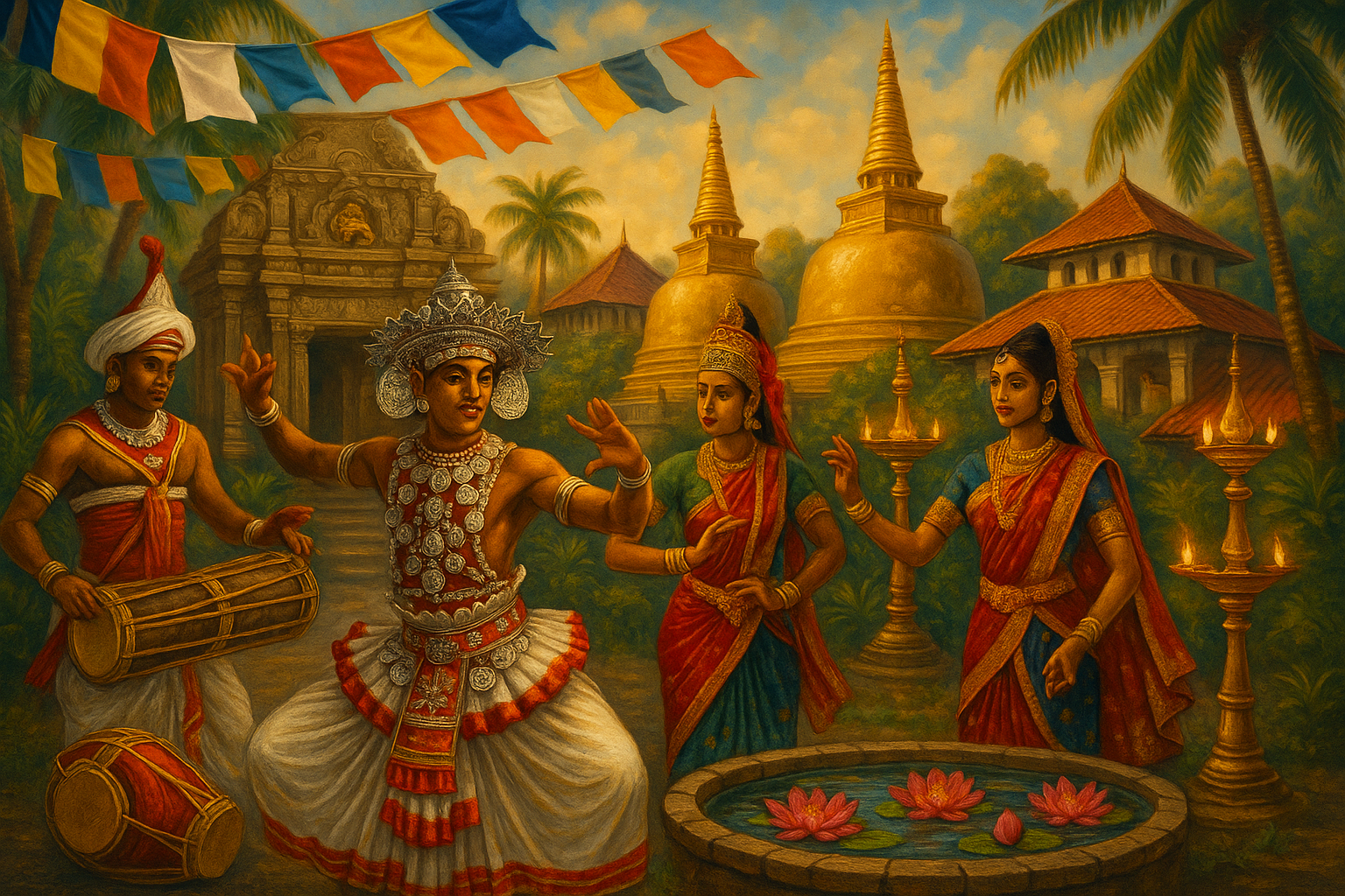 sri lankan cultural theme